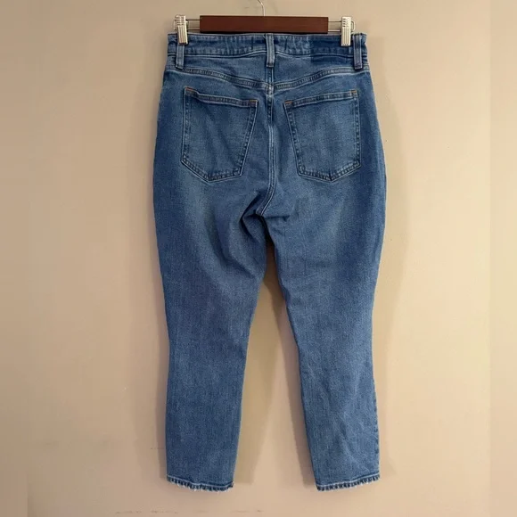 Abercrombie&Fitch The skinny High Rise Curve Love Blue Women's Jeans Sz 27 - Picture 3 of 9